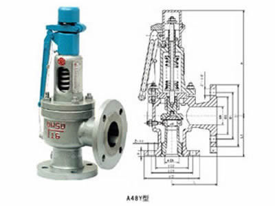 A48Y型彈簧微啟式安全閥